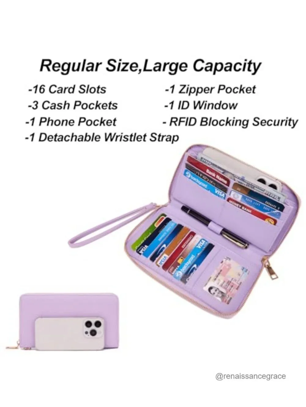 Vegan Leather Handbag Wallet Set Satchel Tote Shoulder Bag RFID Blocking